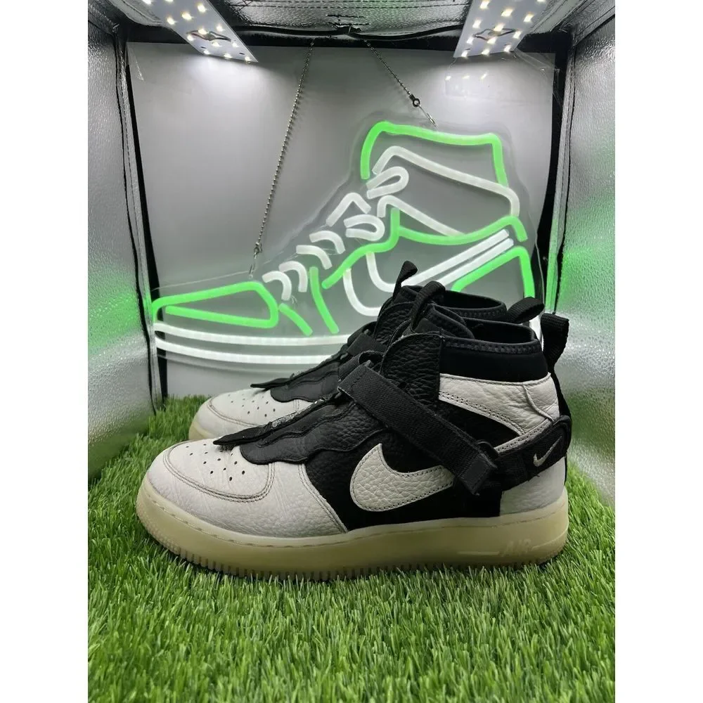 Nike‎ Air Force 1 Utility Mid Orca Men's Sneakers Size 7Y W8.5 AQ3693-100